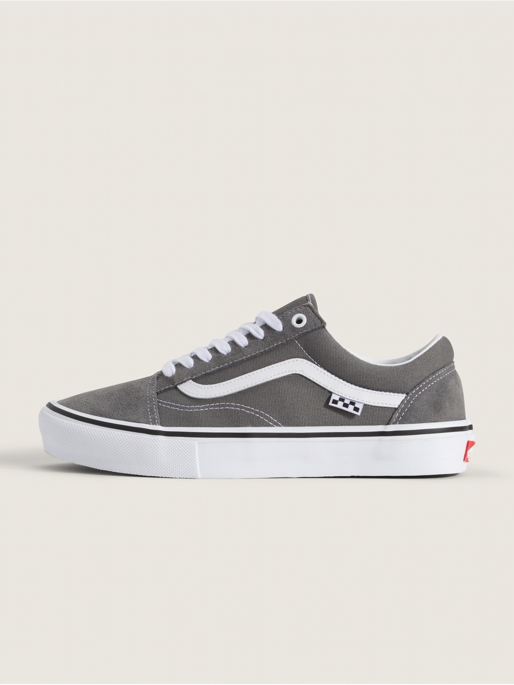 Vans Suede Old Skool Low-Top Sneakers in Gray/White NWOT